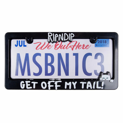 Tailgate License Plate Frame (Black) - Ripndip - Ripndip