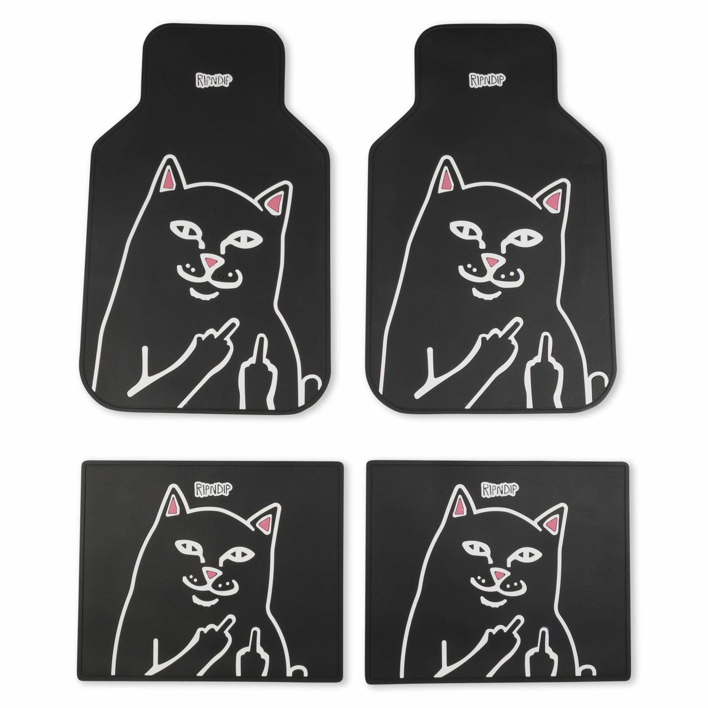 Lord Jermal Car Floor Mats (Black) - Ripndip