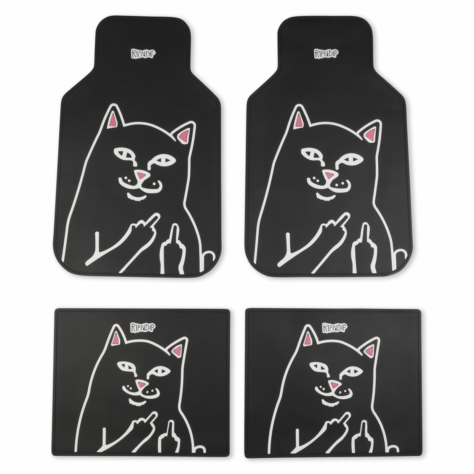 Lord Jermal Car Floor Mats (Black) - Ripndip