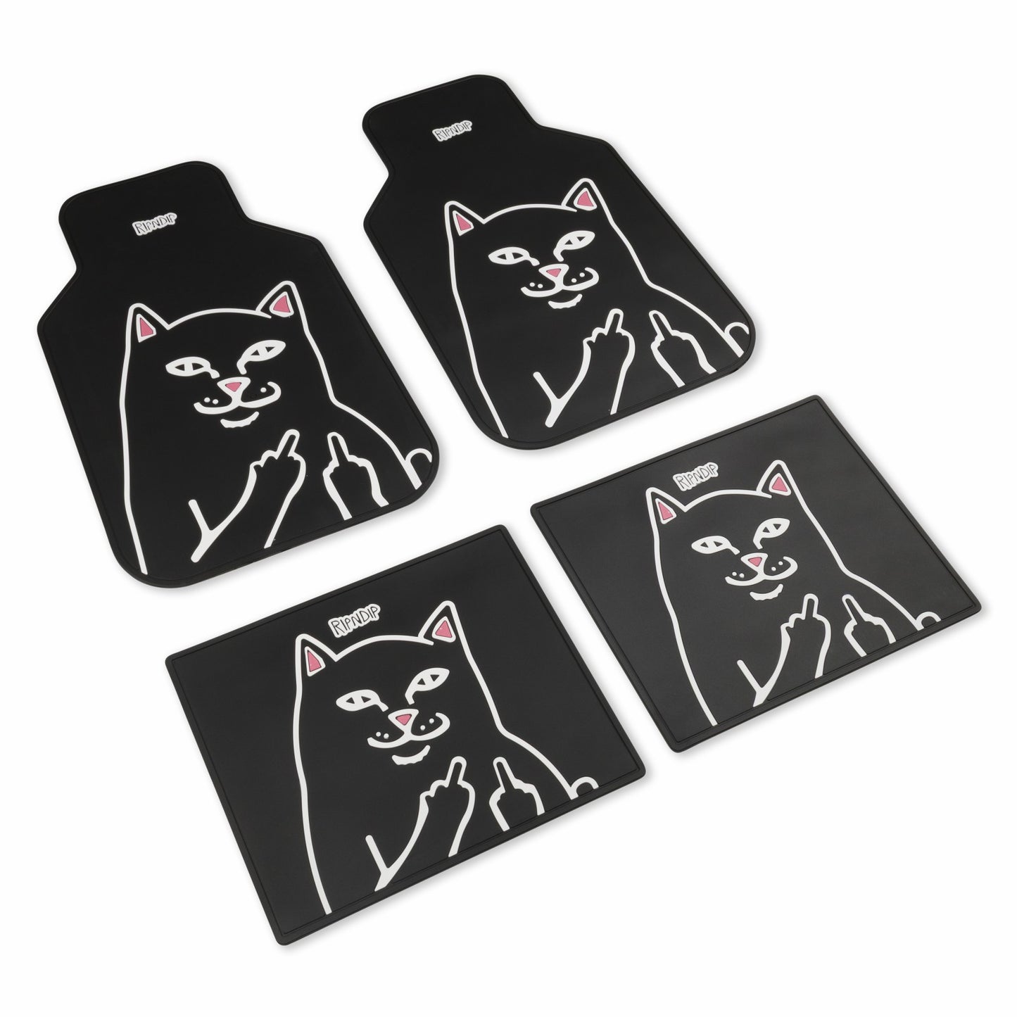 Lord Jermal Car Floor Mats (Black) - Ripndip