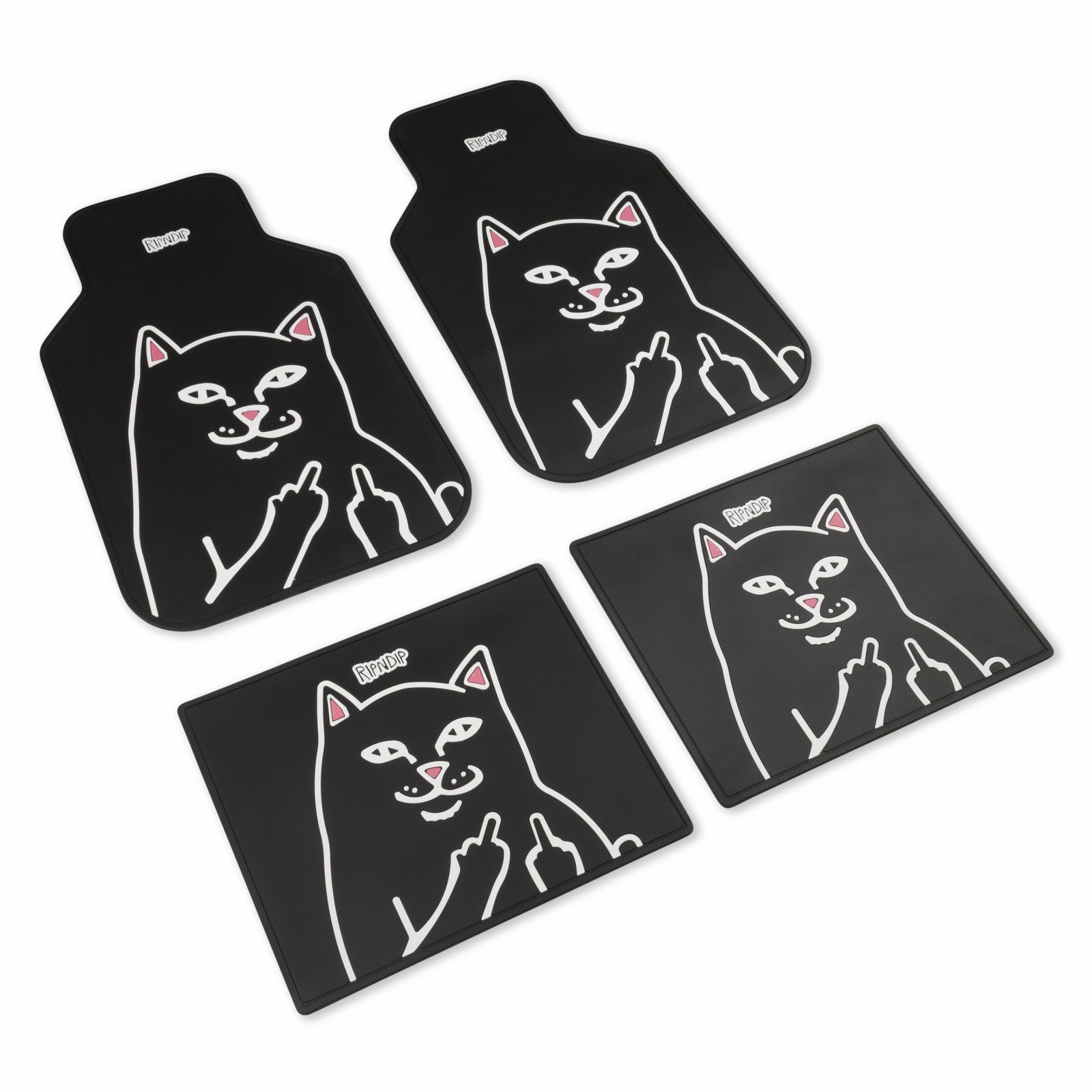 Lord Jermal Car Floor Mats (Black) - Ripndip