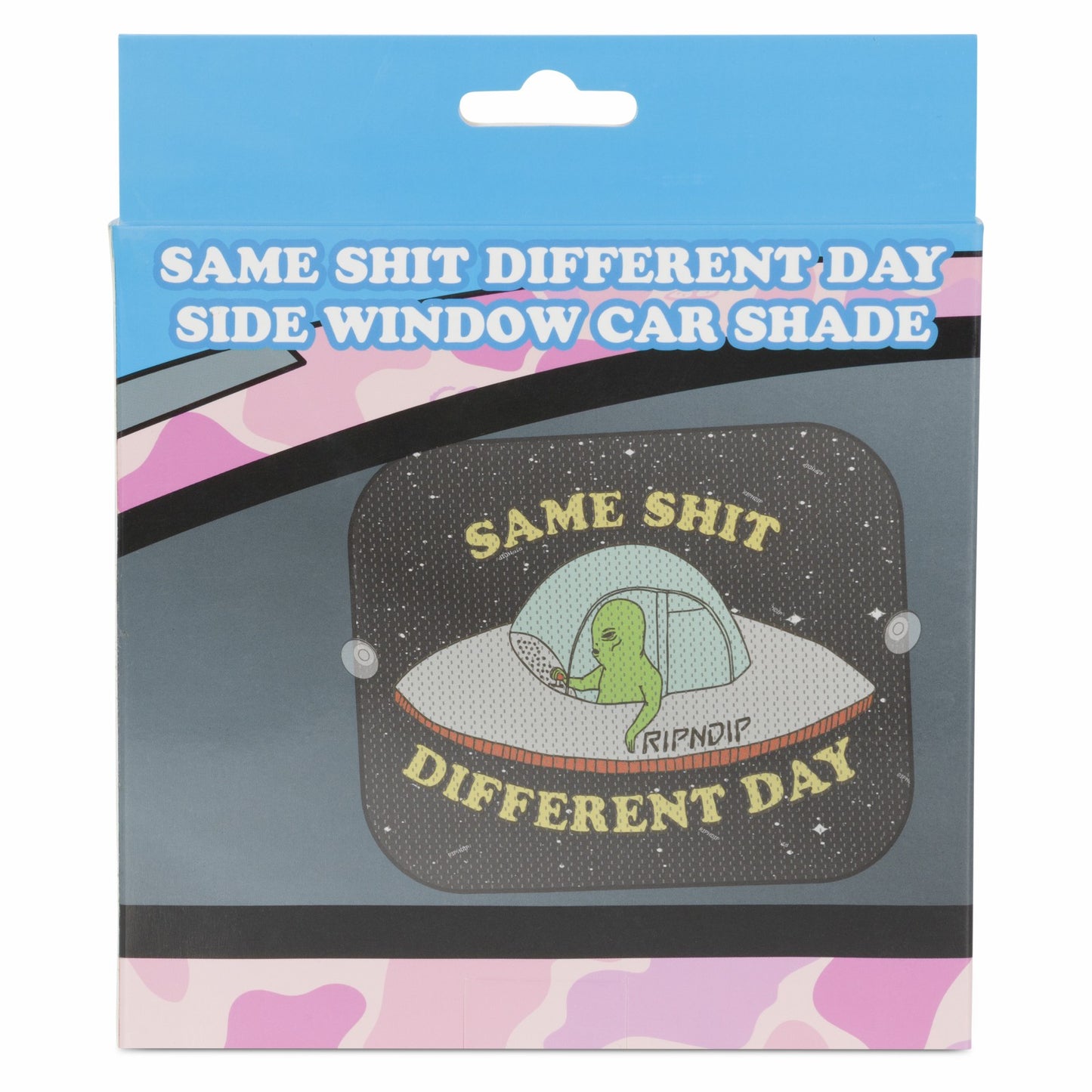 Same Shit Different Day Window Shade (Black) - Ripndip