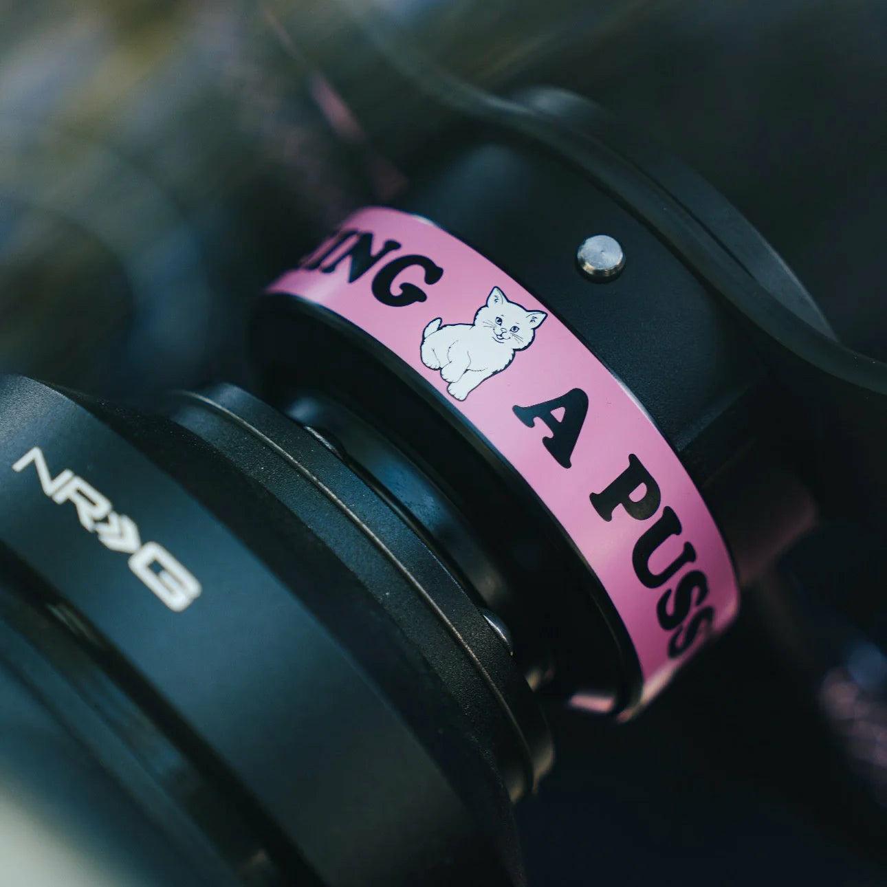 Ripndip x NRG Stop Being A Pussy Quick Release (Black / Pink) - Ripndip