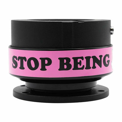 Ripndip x NRG Stop Being A Pussy Quick Release (Black / Pink) - Ripndip