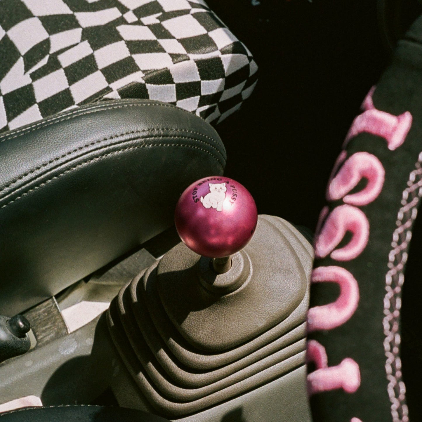 Ripndip x NRG Stop Being A Pussy Shift Knob (Black / Pink) - Ripndip
