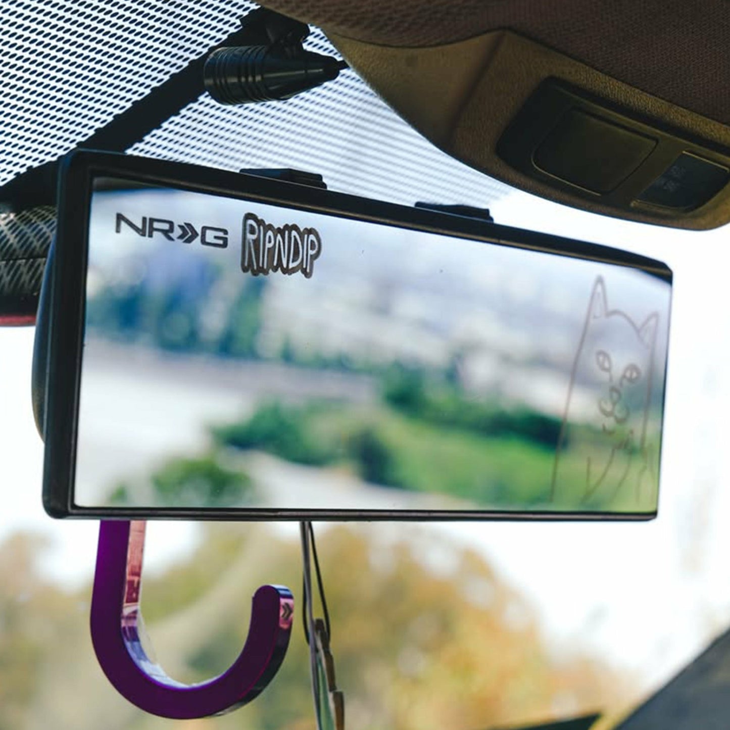 Ripndip x NRG Lord Nermal Mirror (Clear) - Ripndip