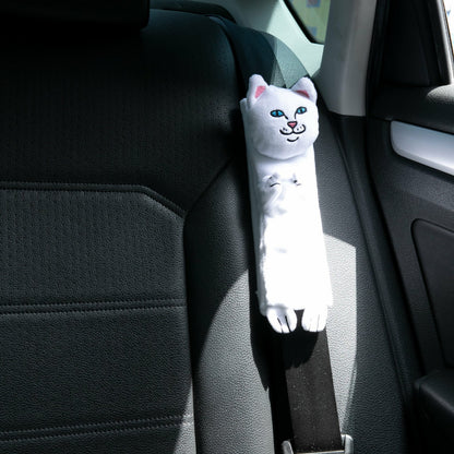 Nermal Seat Belt Cover (White) - Ripndip