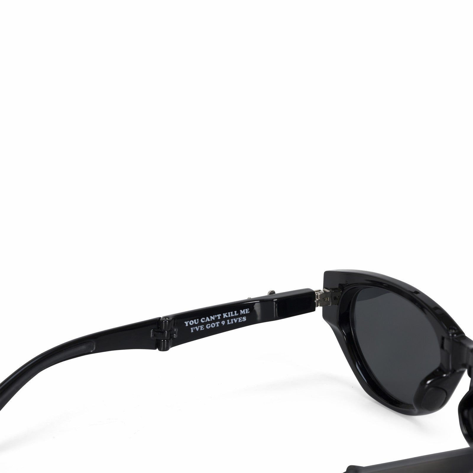 Castanza Folding Sunglasses (Black) - Ripndip