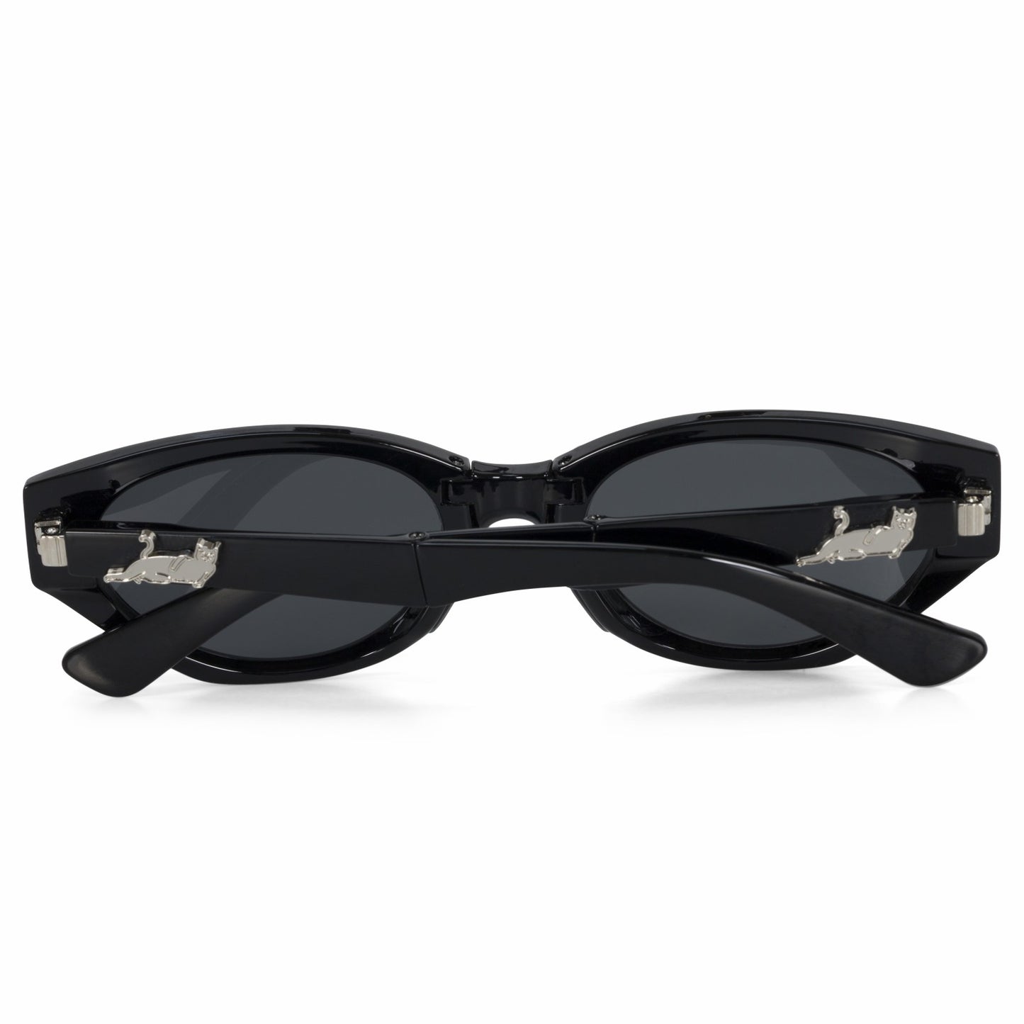 Castanza Folding Sunglasses (Black) - Ripndip