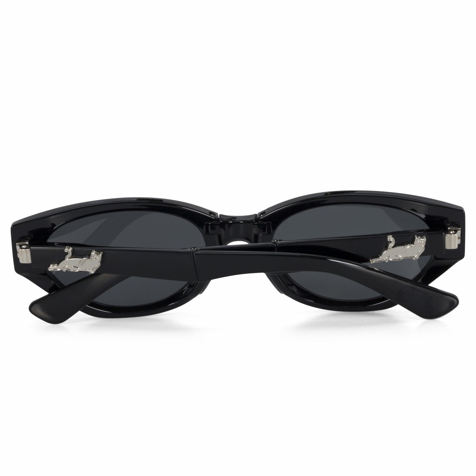 Castanza Folding Sunglasses (Black) - Ripndip