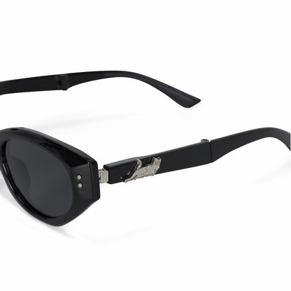 Castanza Folding Sunglasses (Black) - Ripndip