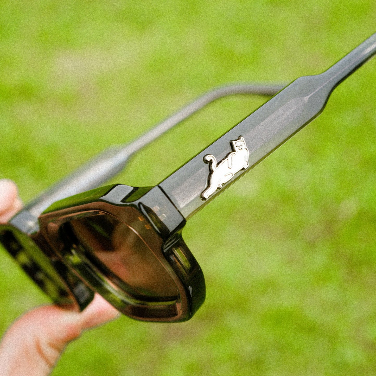 Catstanza Sunglasses (Grey / Dark Slate) - Ripndip