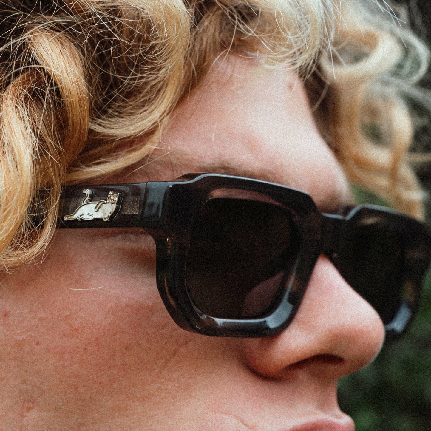 Catstanza Sunglasses (Grey / Dark Slate) - Ripndip