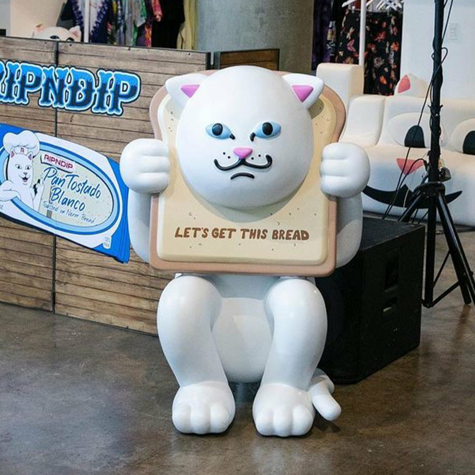 Lets Get This Bread 4 Foot Figure - Ripndip