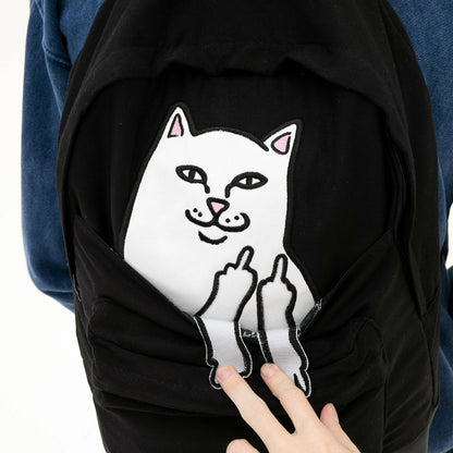 Lord Nermal Velcro Hands Backpack (Black) - Ripndip