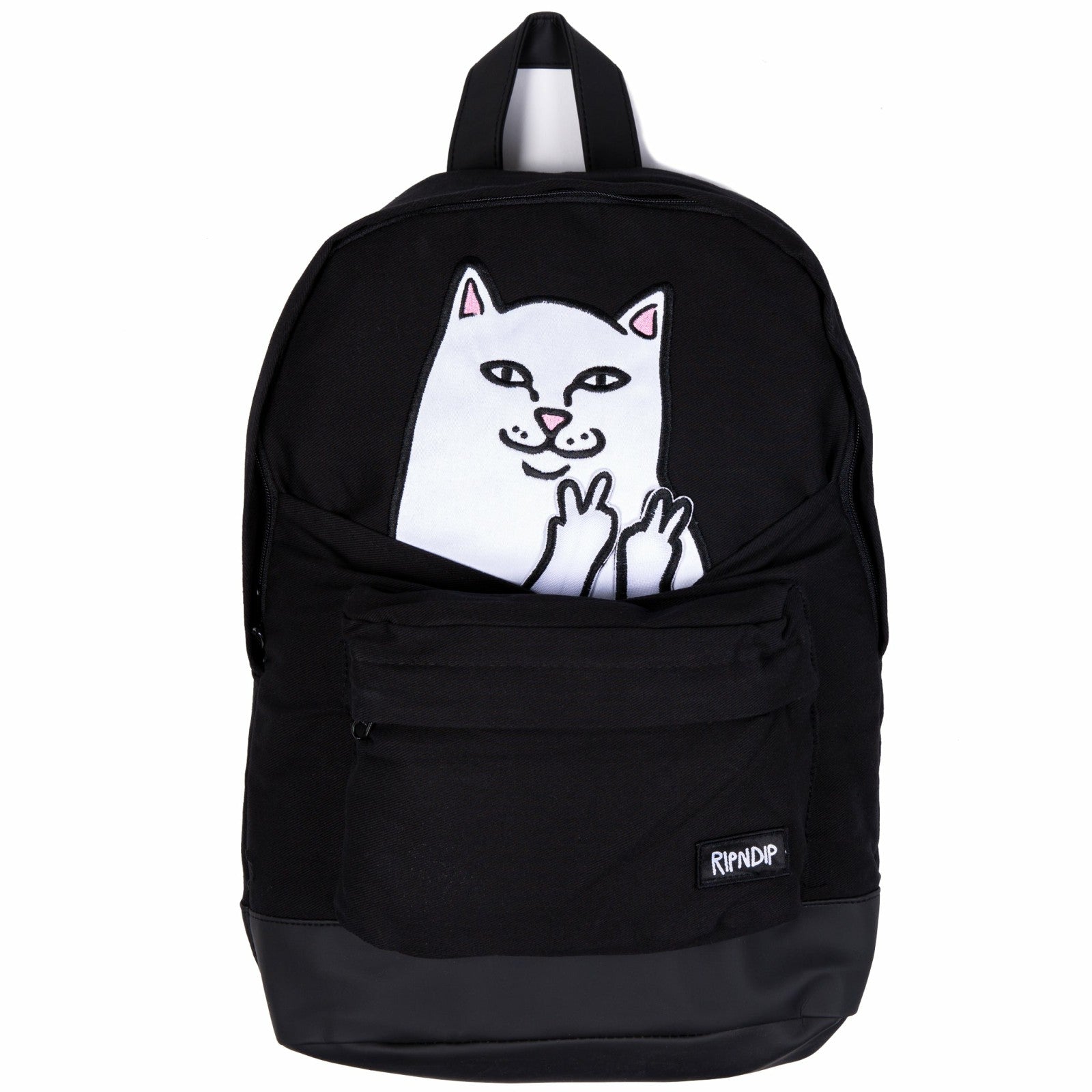 Lord Nermal Velcro Hands Backpack (Black) - Ripndip