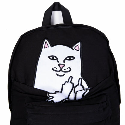 Lord Nermal Velcro Hands Backpack (Black) - Ripndip