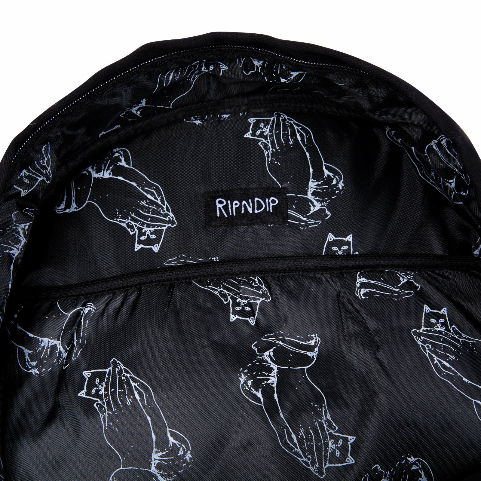 Lord Nermal Velcro Hands Backpack (Black) - Ripndip