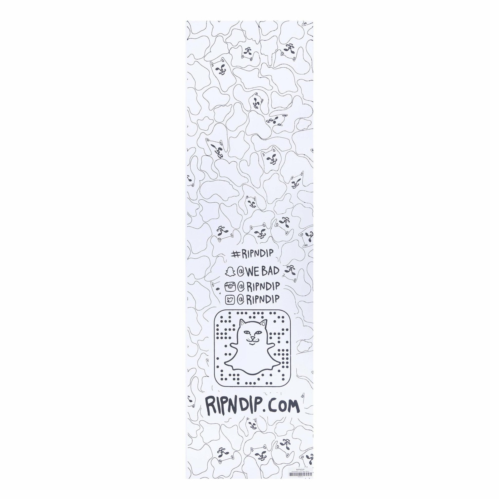 Alien In Heck Grip Tape (Black) - Ripndip