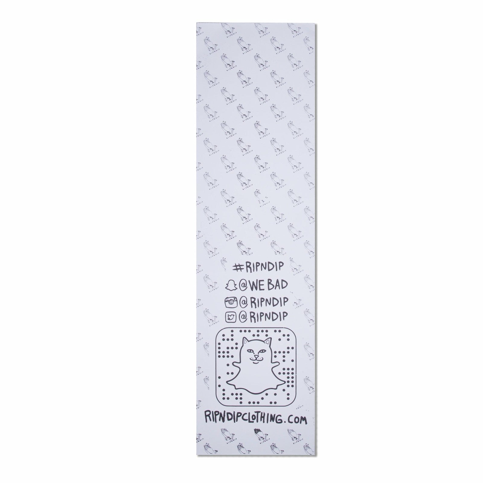 Lord Nermal Grip Tape (Black) - Ripndip - Ripndip