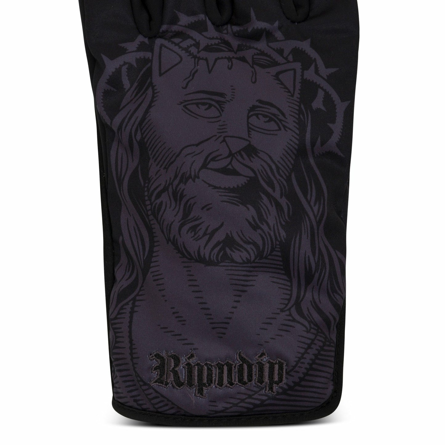 Lord Savior Snow Gloves (Black) - Ripndip