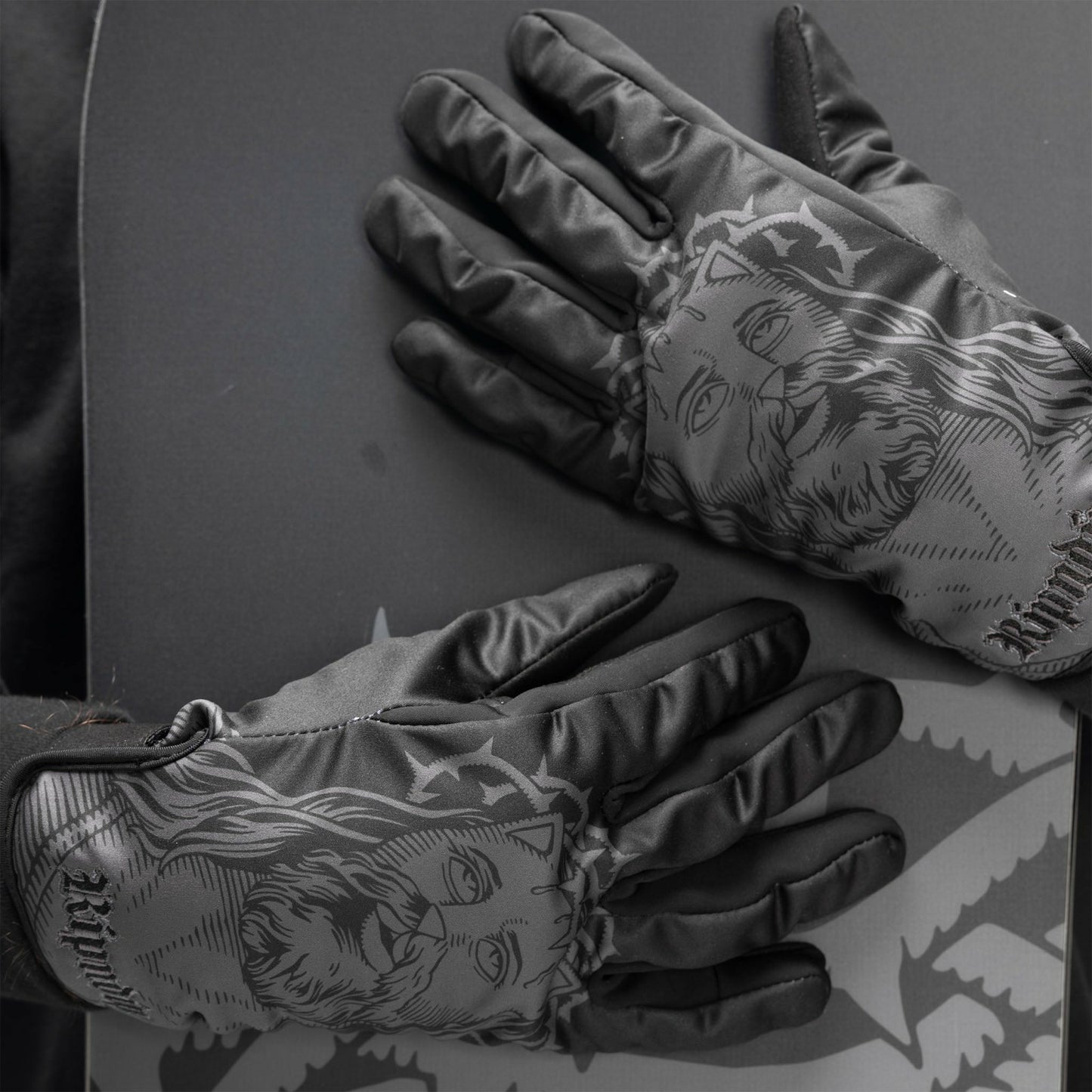 Lord Savior Snow Gloves (Black) - Ripndip