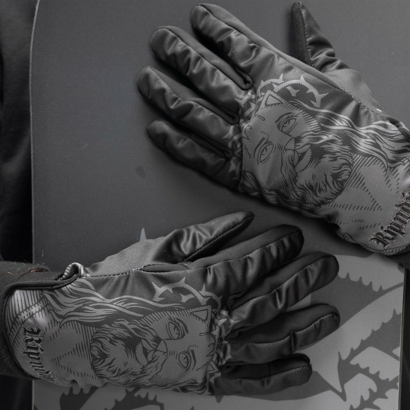 Lord Savior Snow Gloves (Black) - Ripndip