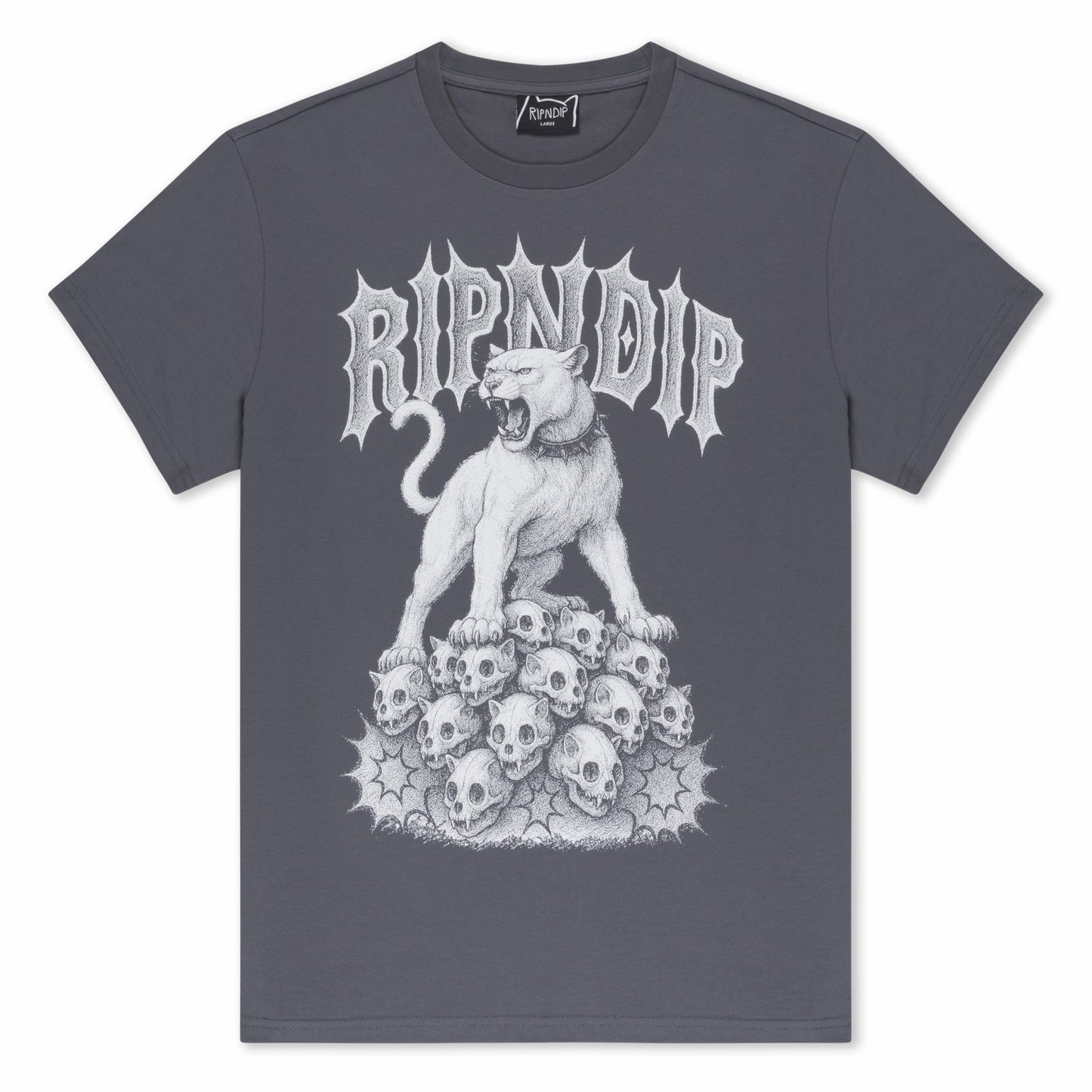 Wasteland Tee (Charcoal) - Ripndip