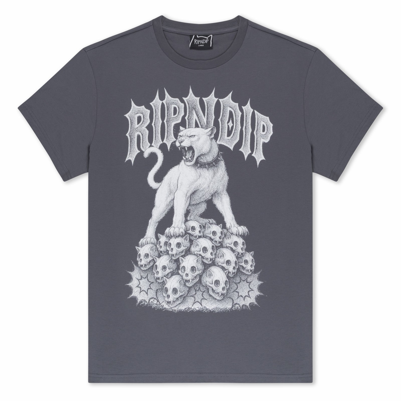 Wasteland Tee (Charcoal) - Ripndip