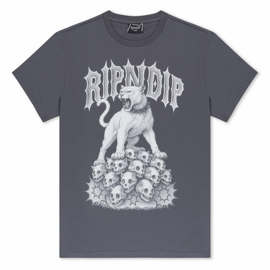 Wasteland Tee (Charcoal) - Ripndip