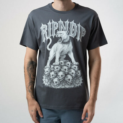 Wasteland Tee (Charcoal) - Ripndip