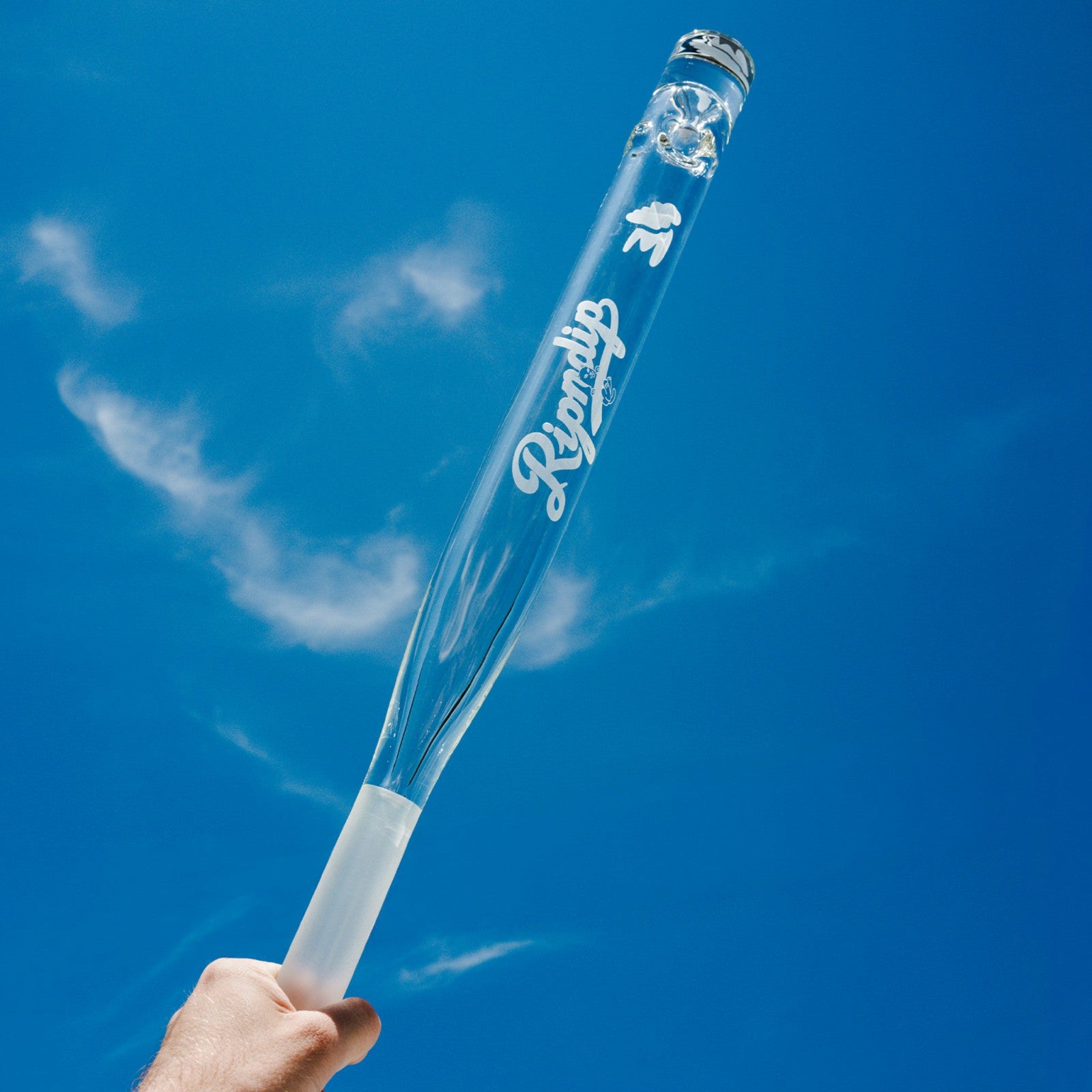 Whomp It x Ripndip Lord Nermal Grand Slam Bat Pipe (Clear) - Ripndip