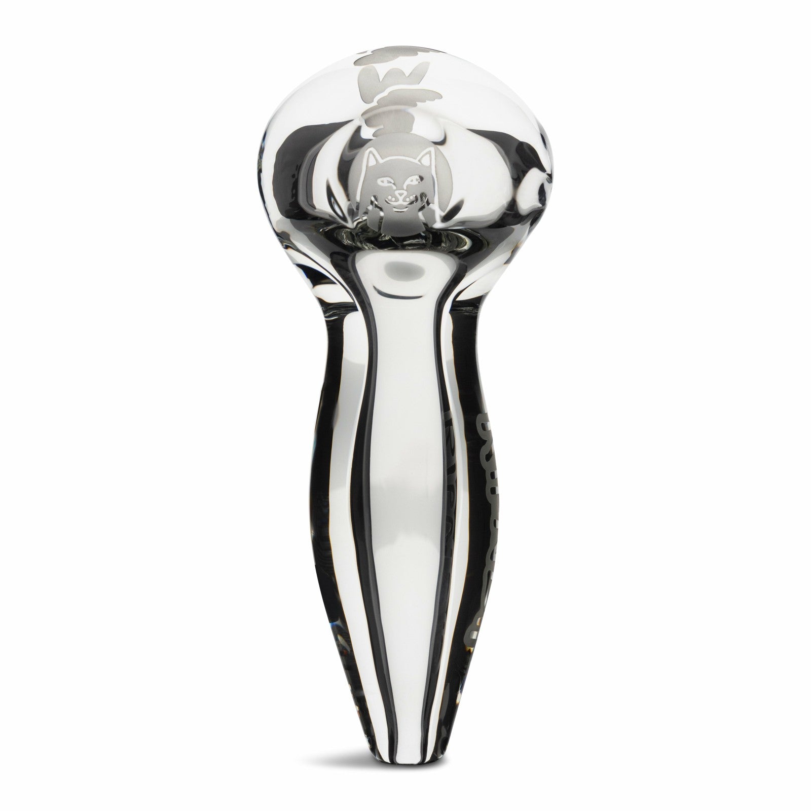 Whomp It x Ripndip Lord Nermal Spoon Pipe (Clear) - Ripndip