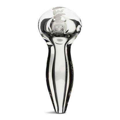 Whomp It x Ripndip Lord Nermal Spoon Pipe (Clear) - Ripndip