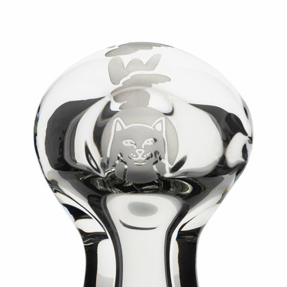 Whomp It x Ripndip Lord Nermal Spoon Pipe (Clear) - Ripndip