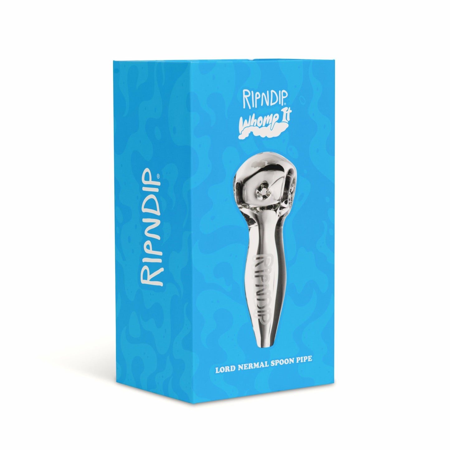 Whomp It x Ripndip Lord Nermal Spoon Pipe (Clear) - Ripndip