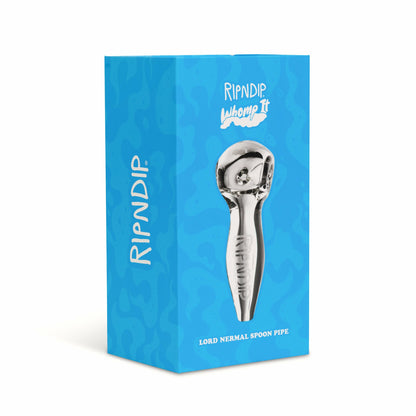 Whomp It x Ripndip Lord Nermal Spoon Pipe (Clear) - Ripndip