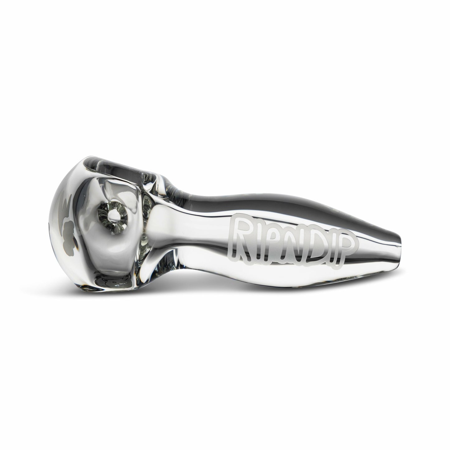 Whomp It x Ripndip Lord Nermal Spoon Pipe (Clear) - Ripndip