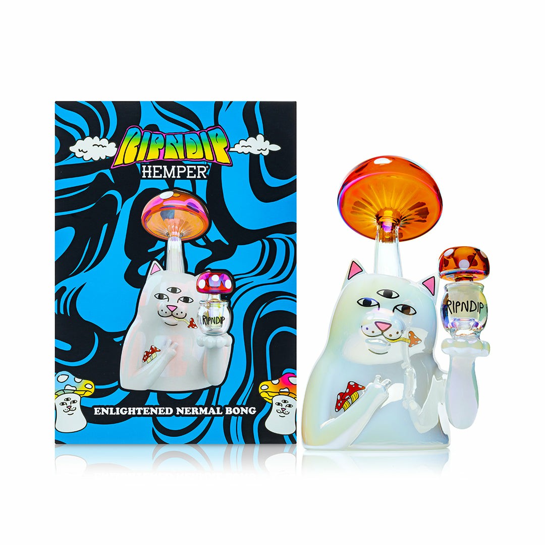 Hemper Enlightened Nermal Waterpipe (White) - Ripndip