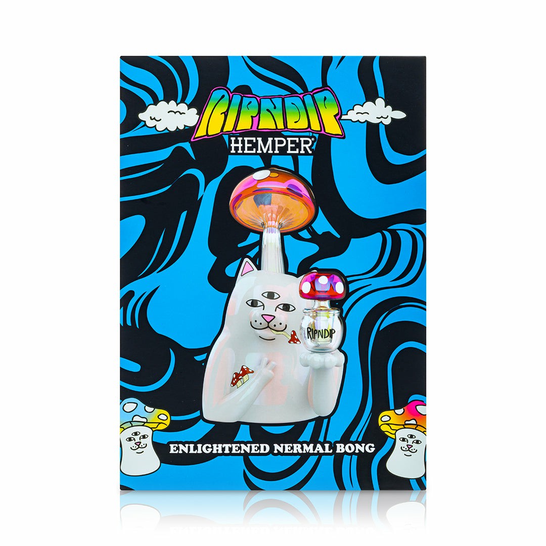 Hemper Enlightened Nermal Waterpipe (White) - Ripndip
