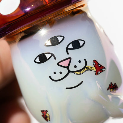 Hemper Enlightened Nermal Sherlock Pipe (White) - Ripndip