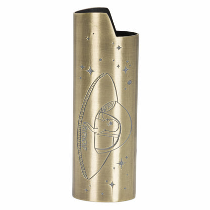 Same Shit Different Day Lighter Cover (Gold) - Ripndip