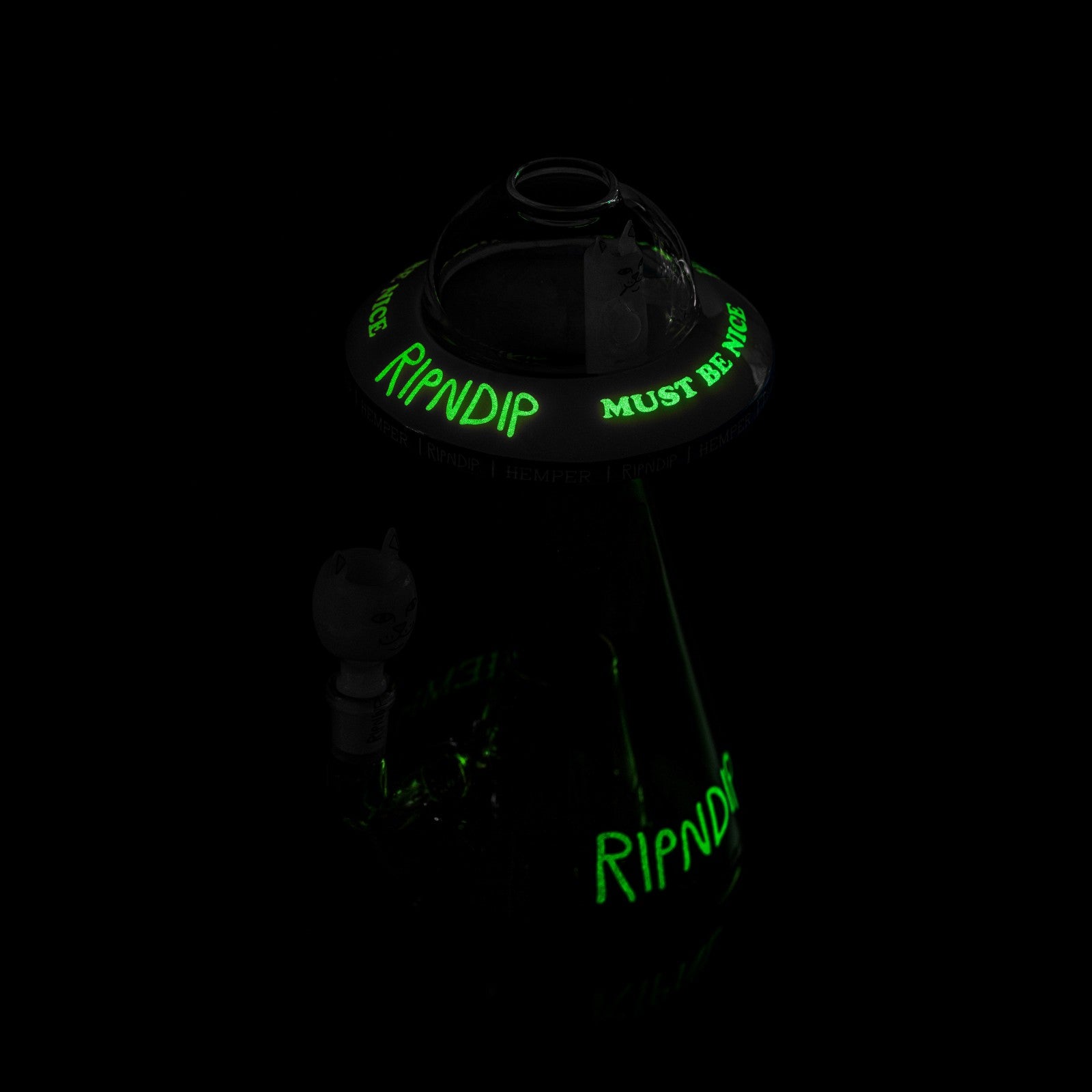 Nermal UFO Beaker XL (White) - Ripndip