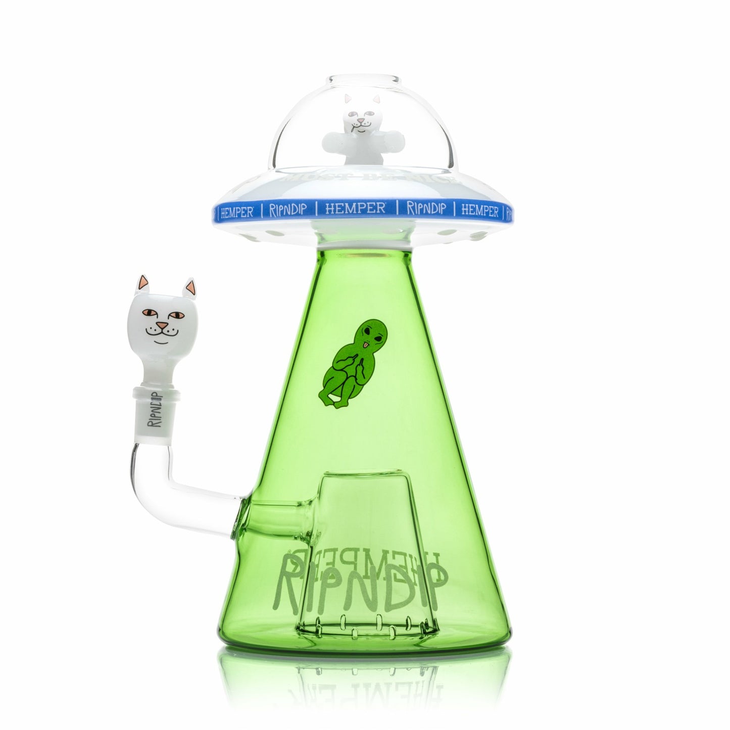 Nermal UFO Beaker XL (White) - Ripndip