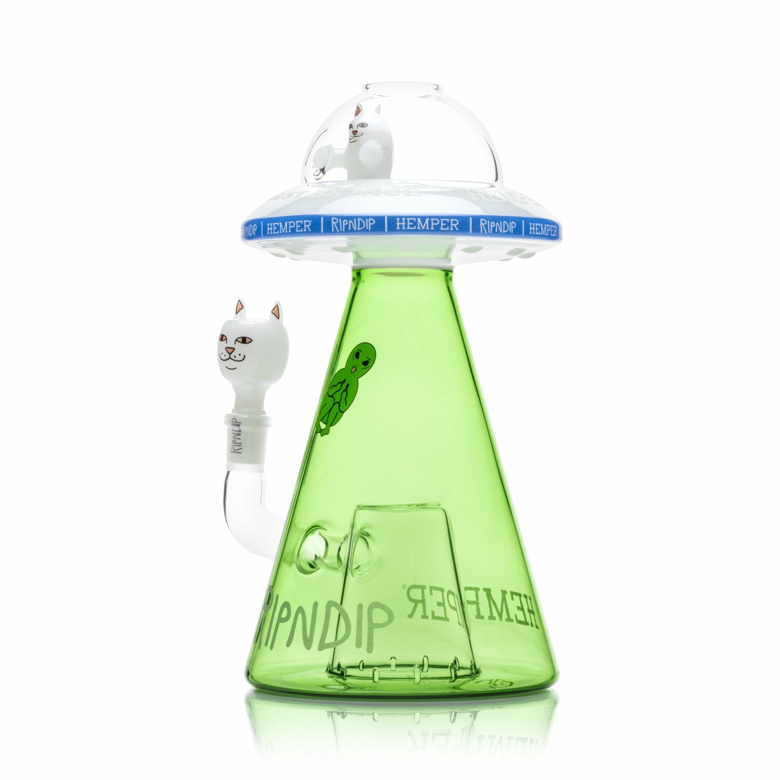 Nermal UFO Beaker XL (White) - Ripndip