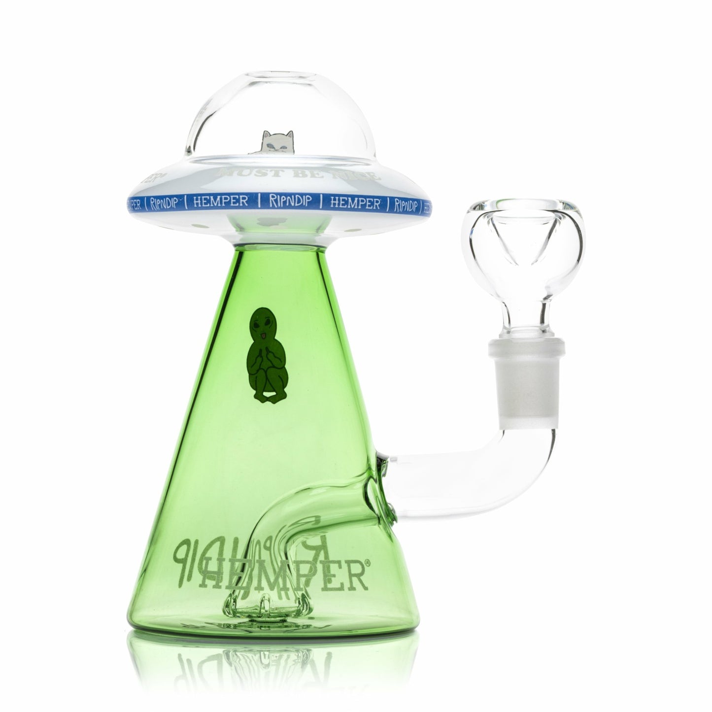 Nermal UFO Beaker Mini (White) - Ripndip