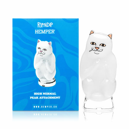 Hemper High Nermal Puffco Peak Top (White) - Ripndip