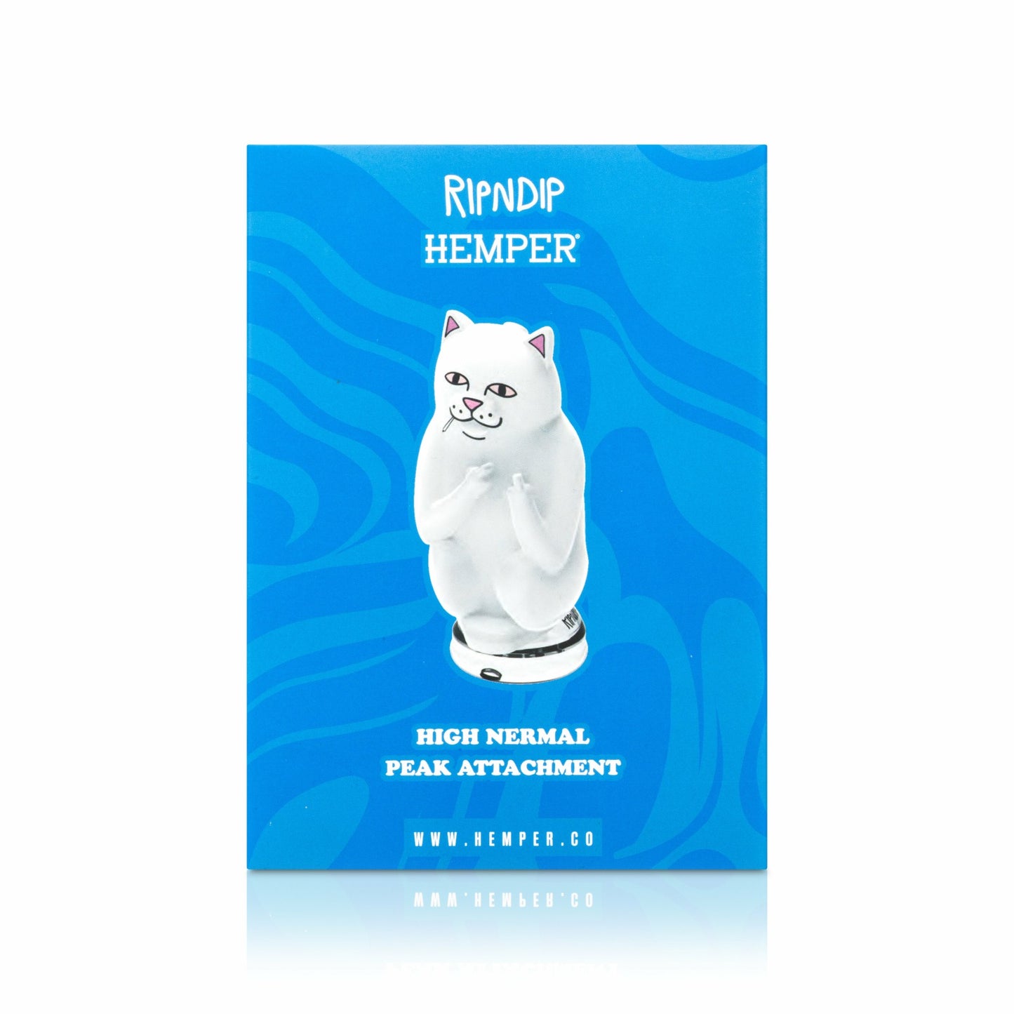 Hemper High Nermal Puffco Peak Top (White) - Ripndip
