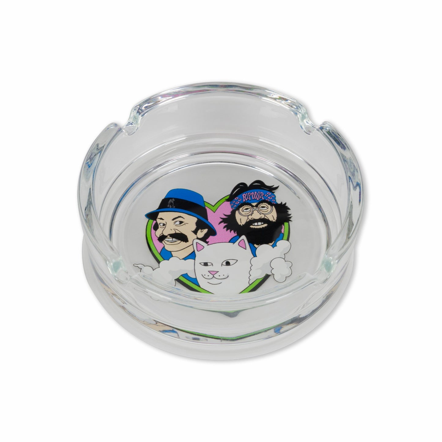 I <3 Pot Ashtray (Clear) - Ripndip