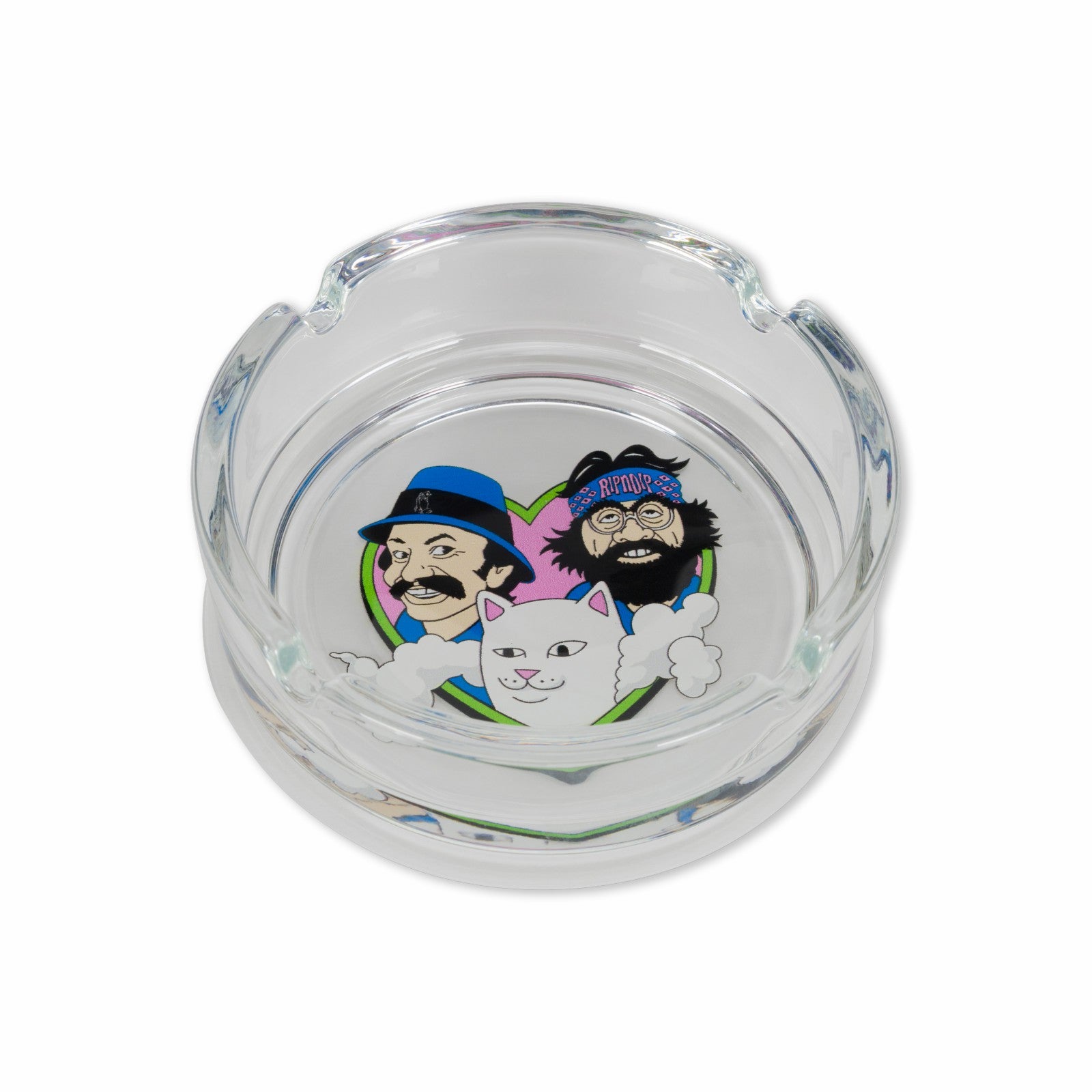 I <3 Pot Ashtray (Clear) - Ripndip